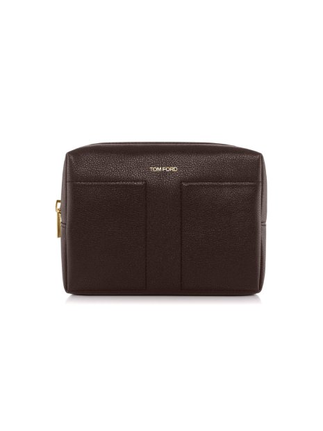TOM FORD COSMETIC BAG LUXE MAHOGANY