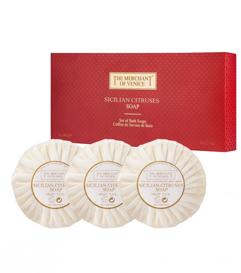 The Merchant of Venice Set de Jabones Sicilian Citruses 300 gr