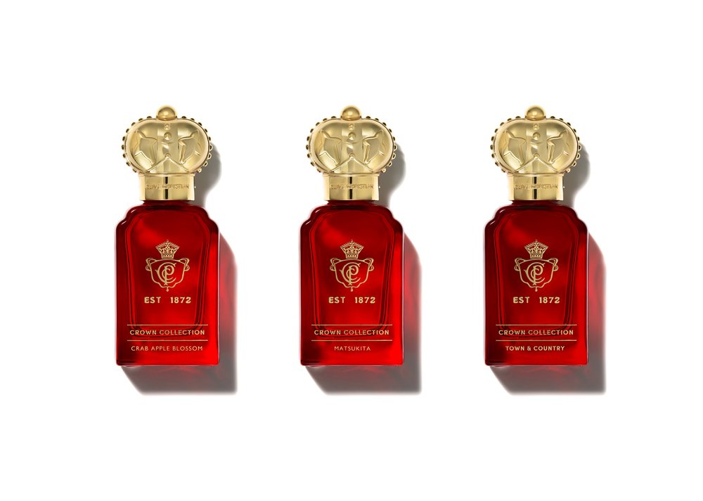 CLIVE CHRISTIAN CROWN COLLECTION TRAVELER SET PERFUME 3X10ML